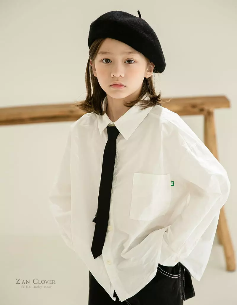 Zan Clover - Korean Children Fashion - #Kfashion4kids - Wide Shirt - 11