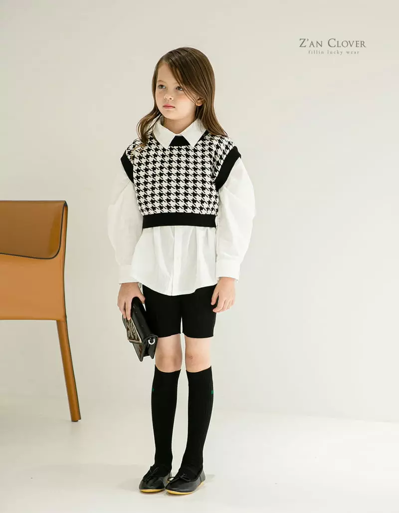 Zan Clover - Korean Children Fashion - #Kfashion4kids - Pintuck Biker Leggings - 5