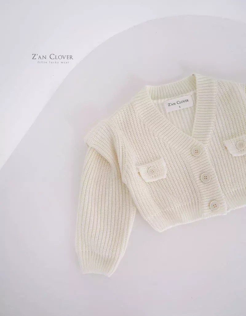 Zan Clover - Korean Children Fashion - #kidzfashiontrend - Hazzi Short Cardigan - 4