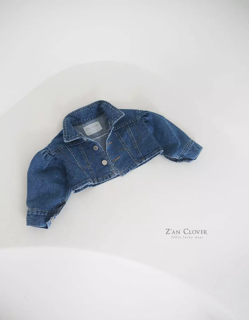 Zan Clover - Korean Children Fashion - #Kfashion4kids - Shirring Crop Jacket - 3