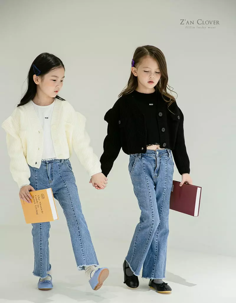 Zan Clover - Korean Children Fashion - #Kfashion4kids - Denim Jeans - 5