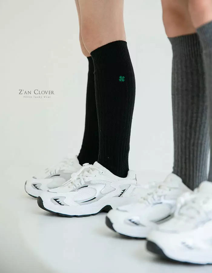 Zan Clover - Korean Children Fashion - #Kfashion4kids - Zan Over Knee Socks Set - 6