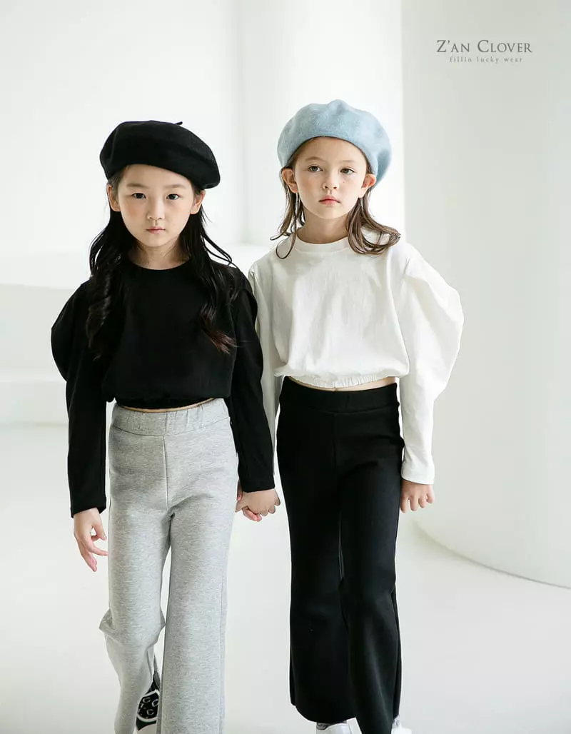 Zan Clover - Korean Children Fashion - #stylishchildhood - Bootscut Pants - 4