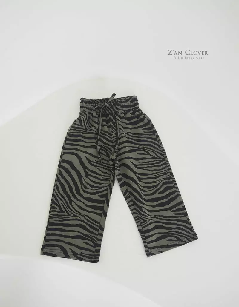 Zan Clover - Korean Children Fashion - #childrensboutique - Zebra Pants - 6