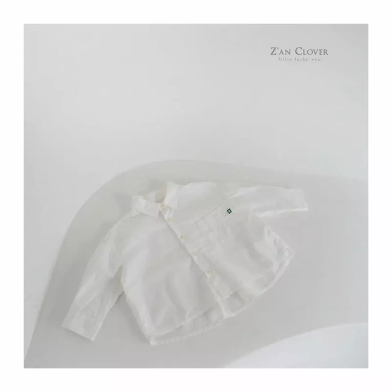 Zan Clover - Korean Children Fashion - #childofig - Wide Shirt - 4