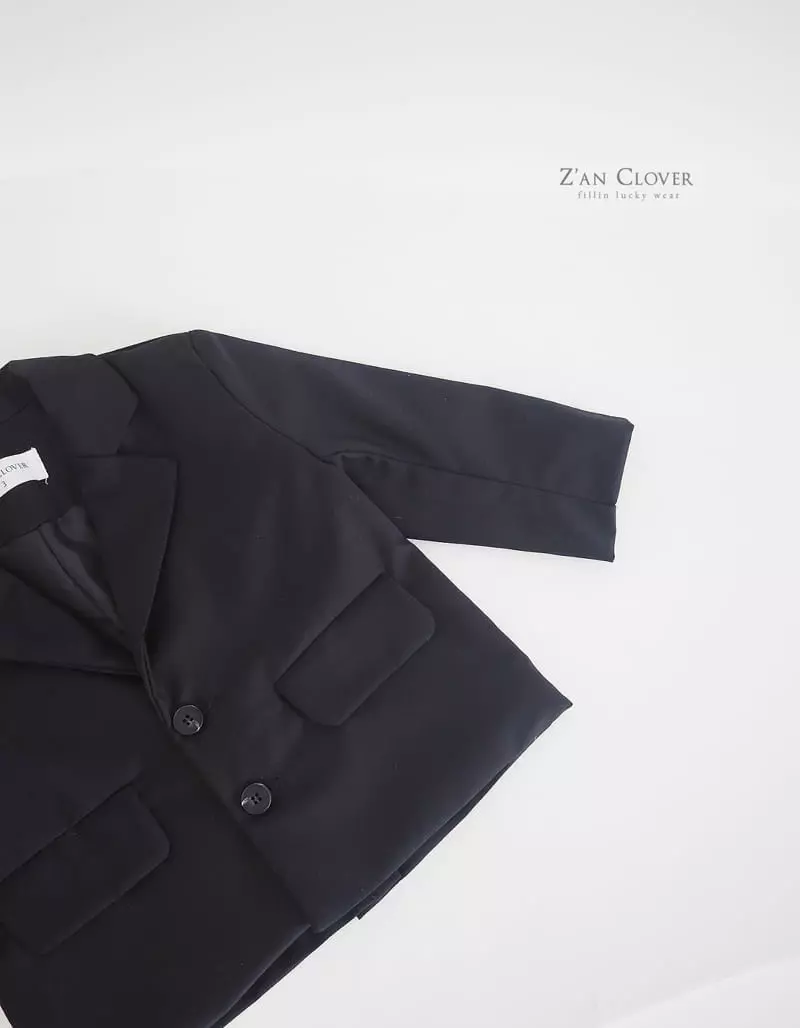 Zan Clover - Korean Children Fashion - #childrensboutique - Simple Jacket - 10