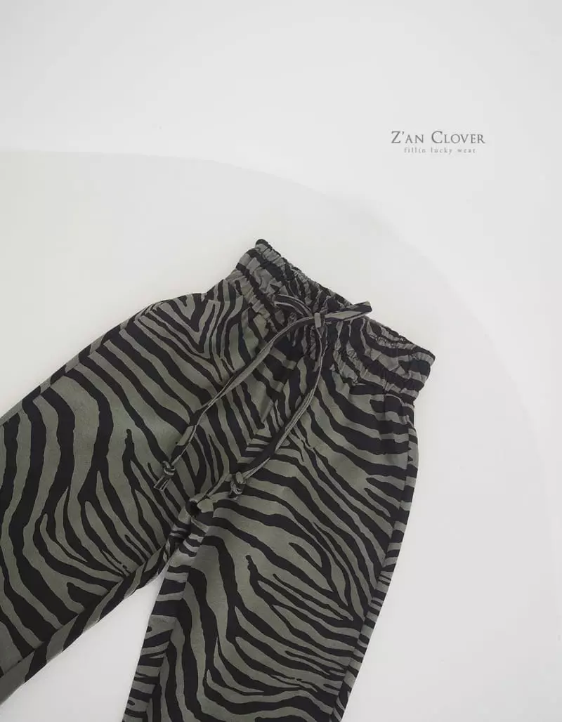 Zan Clover - Korean Children Fashion - #designkidswear - Zebra Pants - 7