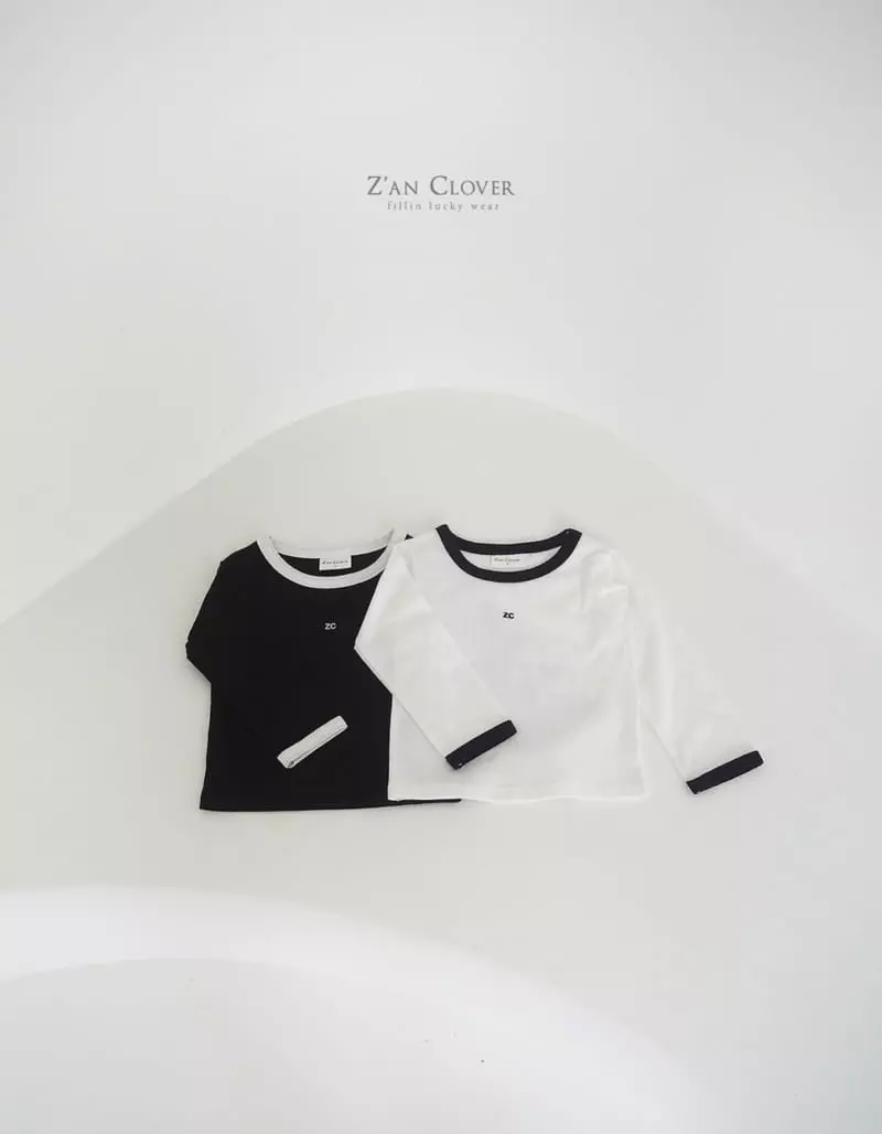 Zan Clover - Korean Children Fashion - #designkidswear - ZC Color Tee