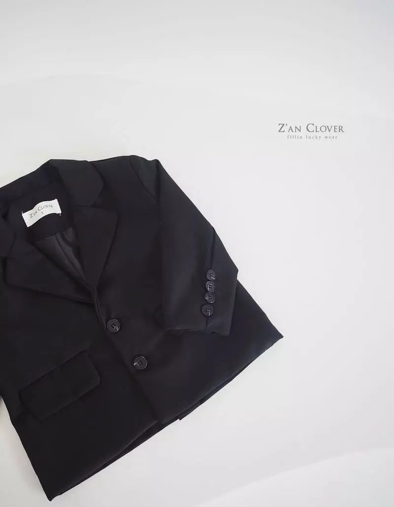 Zan Clover - Korean Children Fashion - #designkidswear - Simple Jacket - 11