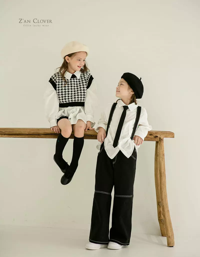 Zan Clover - Korean Children Fashion - #discoveringself - Wide Shirt - 6