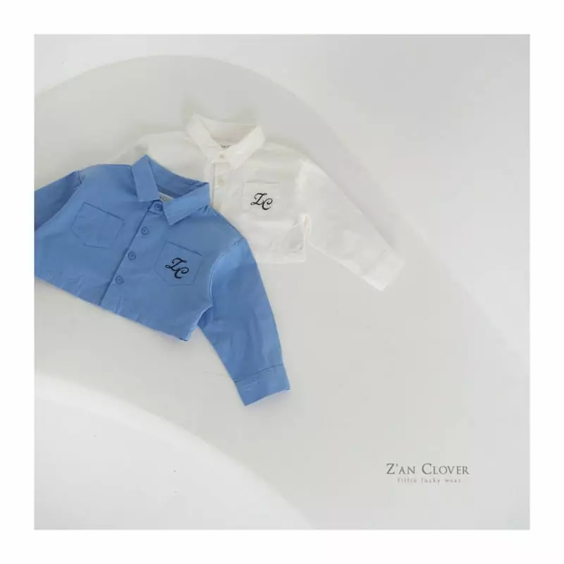 Zan Clover - Korean Children Fashion - #fashionkids - Crop Shirt - 12