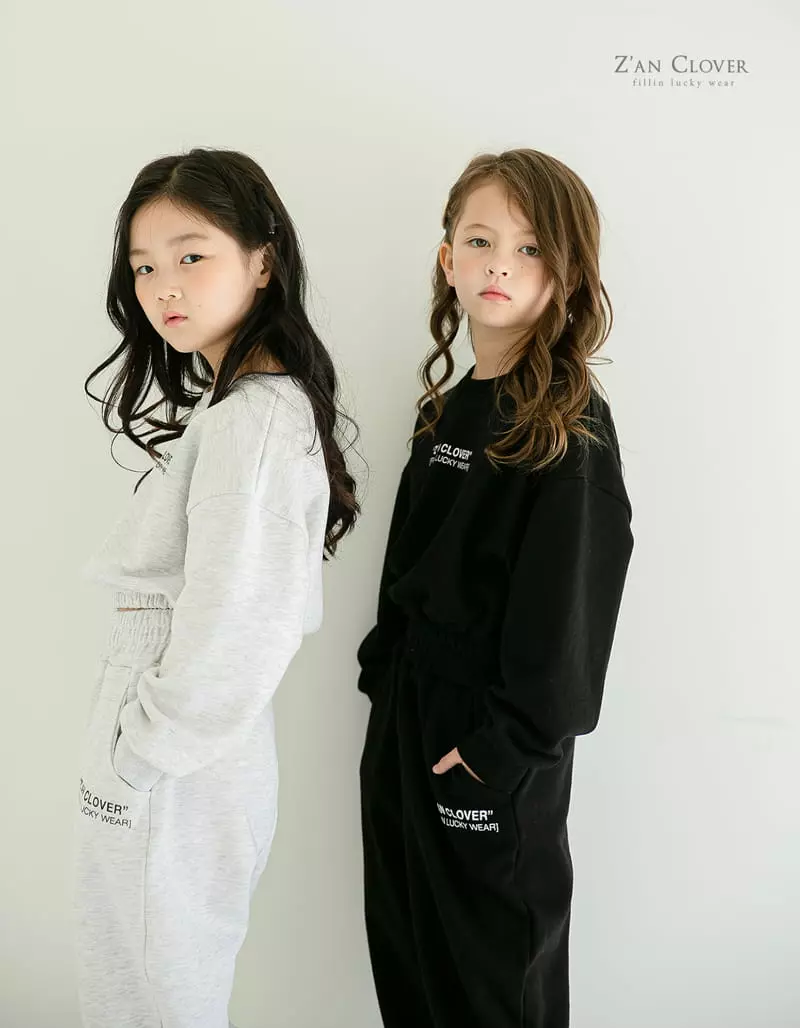 Zan Clover - Korean Children Fashion - #kidsshorts - Crop Training Set Up