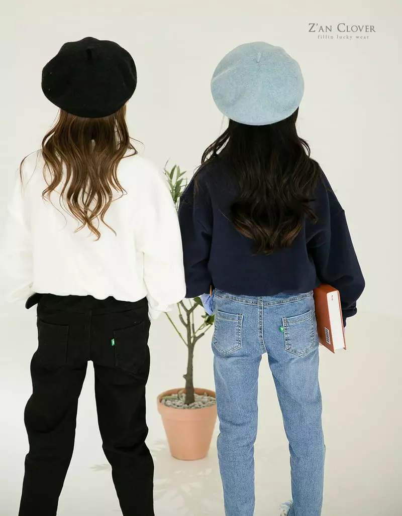 Zan Clover - Korean Children Fashion - #kidsstore - Denim Skinny Jeans - 2