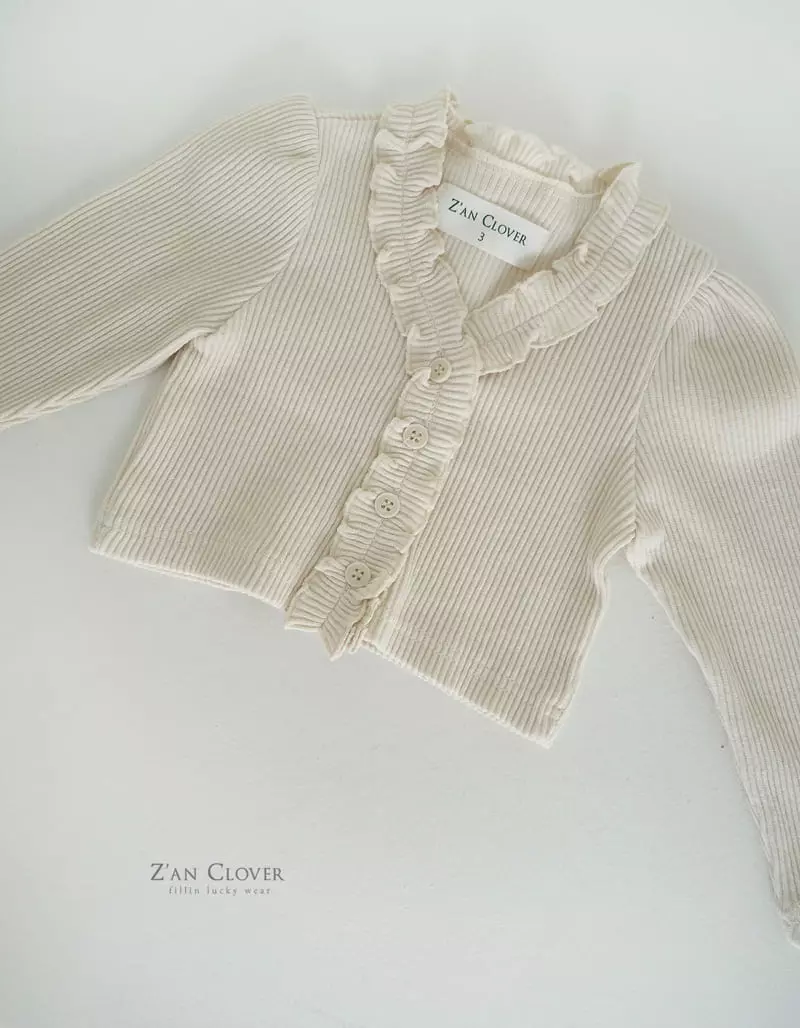Zan Clover - Korean Children Fashion - #kidzfashiontrend - Jenny Rib Cardigan - 5