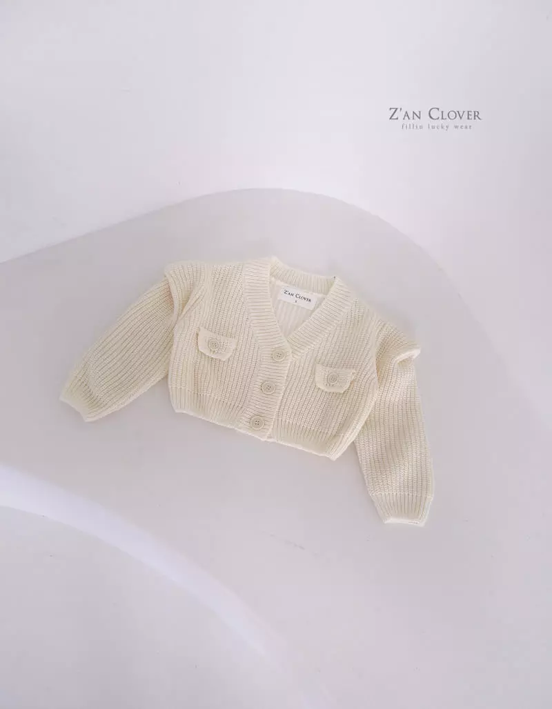 Zan Clover - Korean Children Fashion - #kidzfashiontrend - Hazzi Short Cardigan - 3