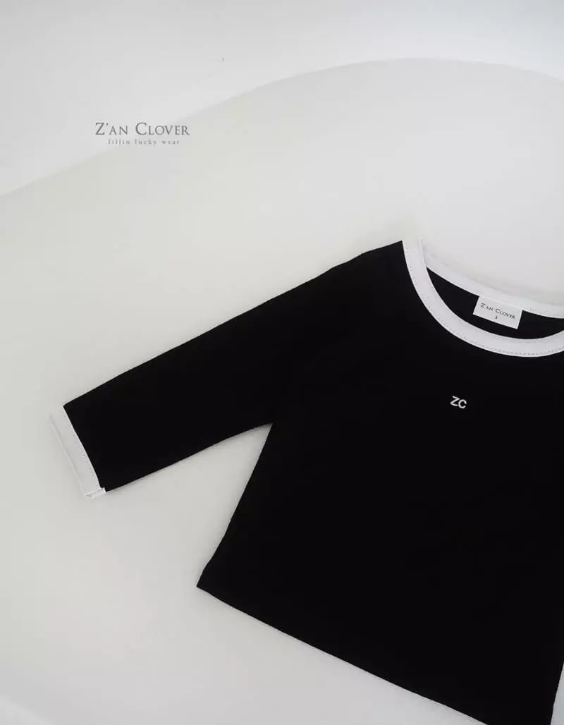 Zan Clover - Korean Children Fashion - #littlefashionista - ZC Color Tee - 8