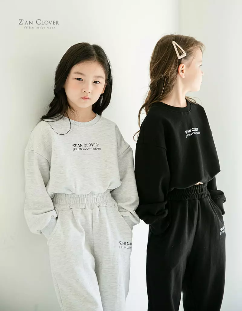 Zan Clover - Korean Children Fashion - #littlefashionista - Crop Training Set Up - 5