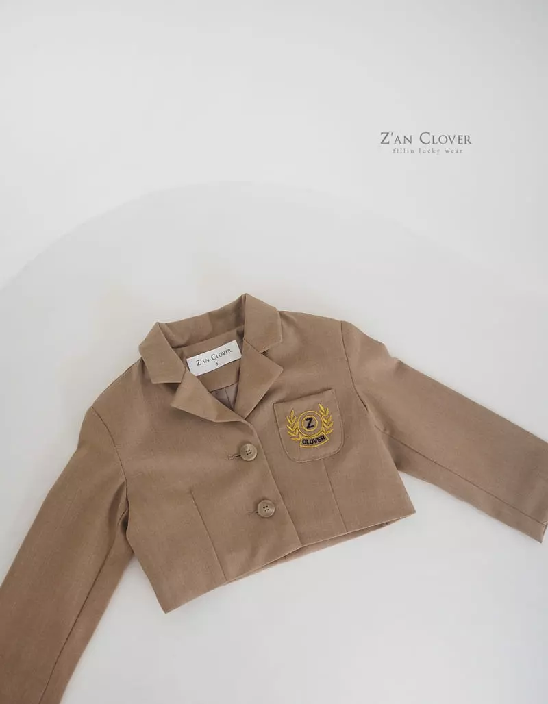 Zan Clover - Korean Children Fashion - #littlefashionista - Embroidery Jacket - 3
