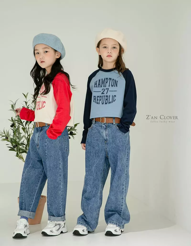 Zan Clover - Korean Children Fashion - #littlefashionista - 27 Color Short Tee - 7