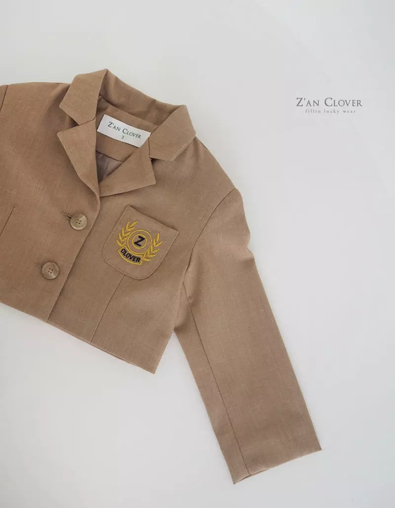 Zan Clover - Korean Children Fashion - #littlefashionista - Embroidery Jacket - 4