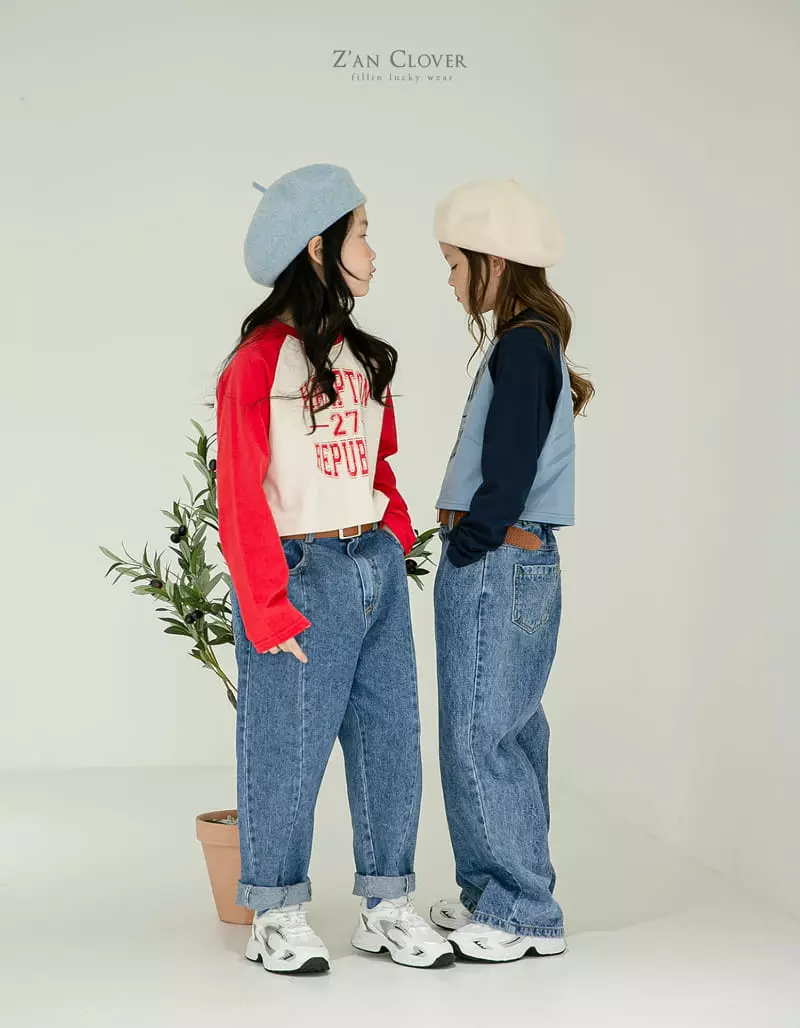 Zan Clover - Korean Children Fashion - #magicofchildhood - 27 Color Short Tee - 8