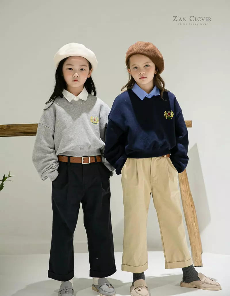 Zan Clover - Korean Children Fashion - #magicofchildhood - Cabra Loose Pants - 5