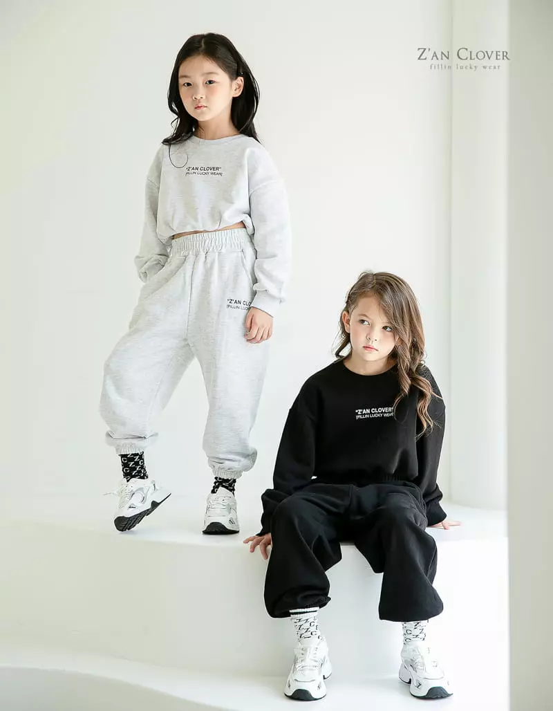 Zan Clover - Korean Children Fashion - #minifashionista - Crop Training Set Up - 7