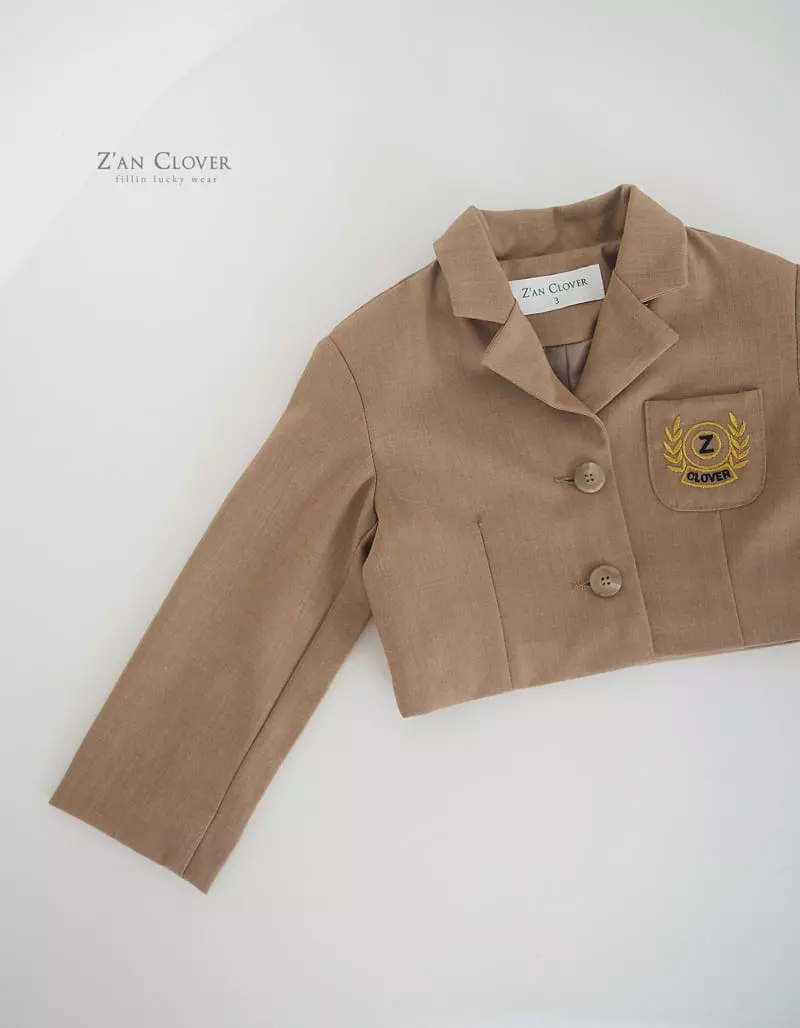 Zan Clover - Korean Children Fashion - #minifashionista - Embroidery Jacket - 5