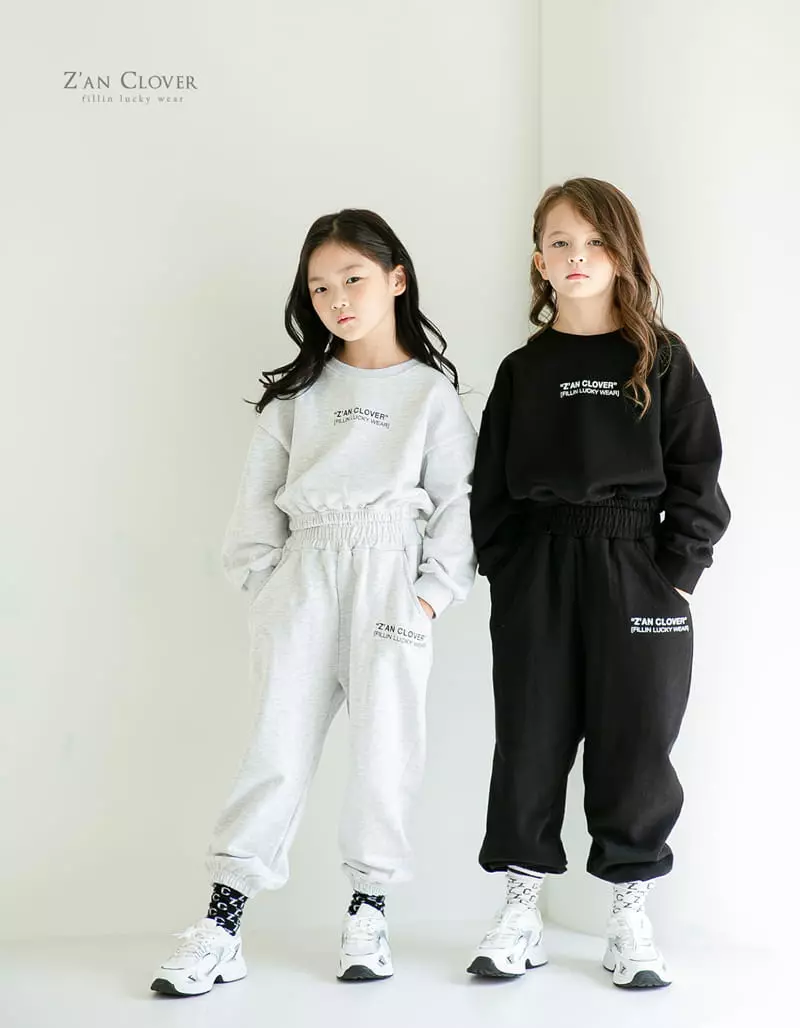 Zan Clover - Korean Children Fashion - #prettylittlegirls - Crop Training Set Up - 8