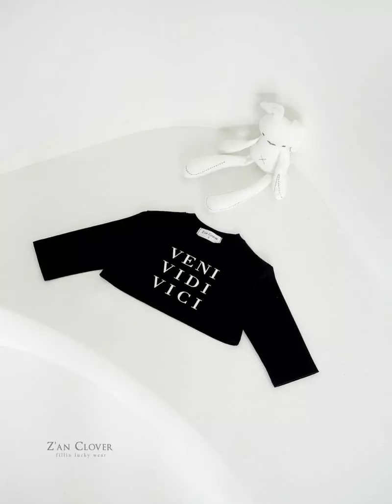 Zan Clover - Korean Children Fashion - #prettylittlegirls - Benny Crop Tee - 5