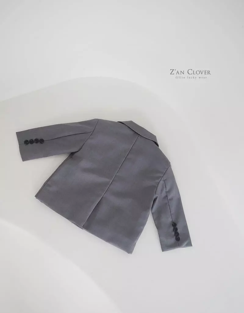 Zan Clover - Korean Children Fashion - #prettylittlegirls - Simple Jacket - 5
