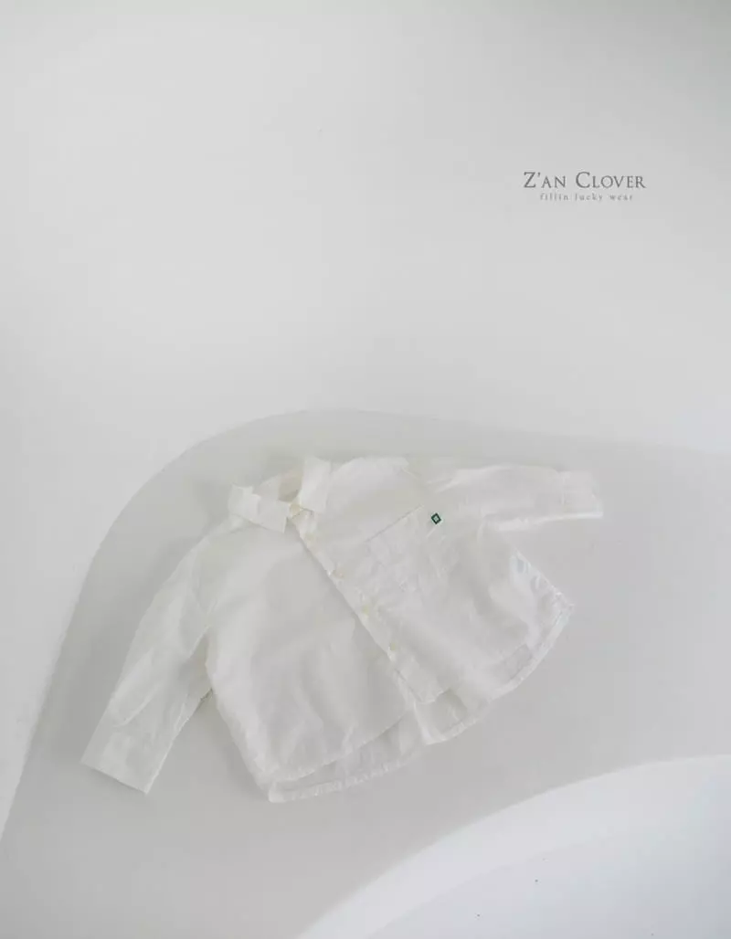 Zan Clover - Korean Children Fashion - #stylishchildhood - Wide Shirt - 2