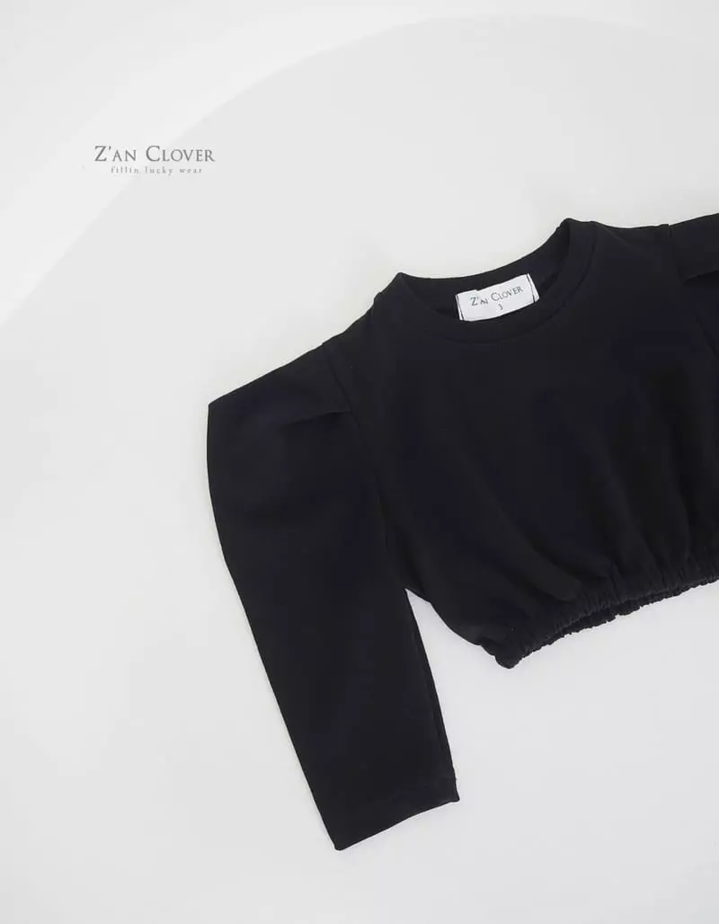 Zan Clover - Korean Children Fashion - #stylishchildhood - Puff Banding Short Tee