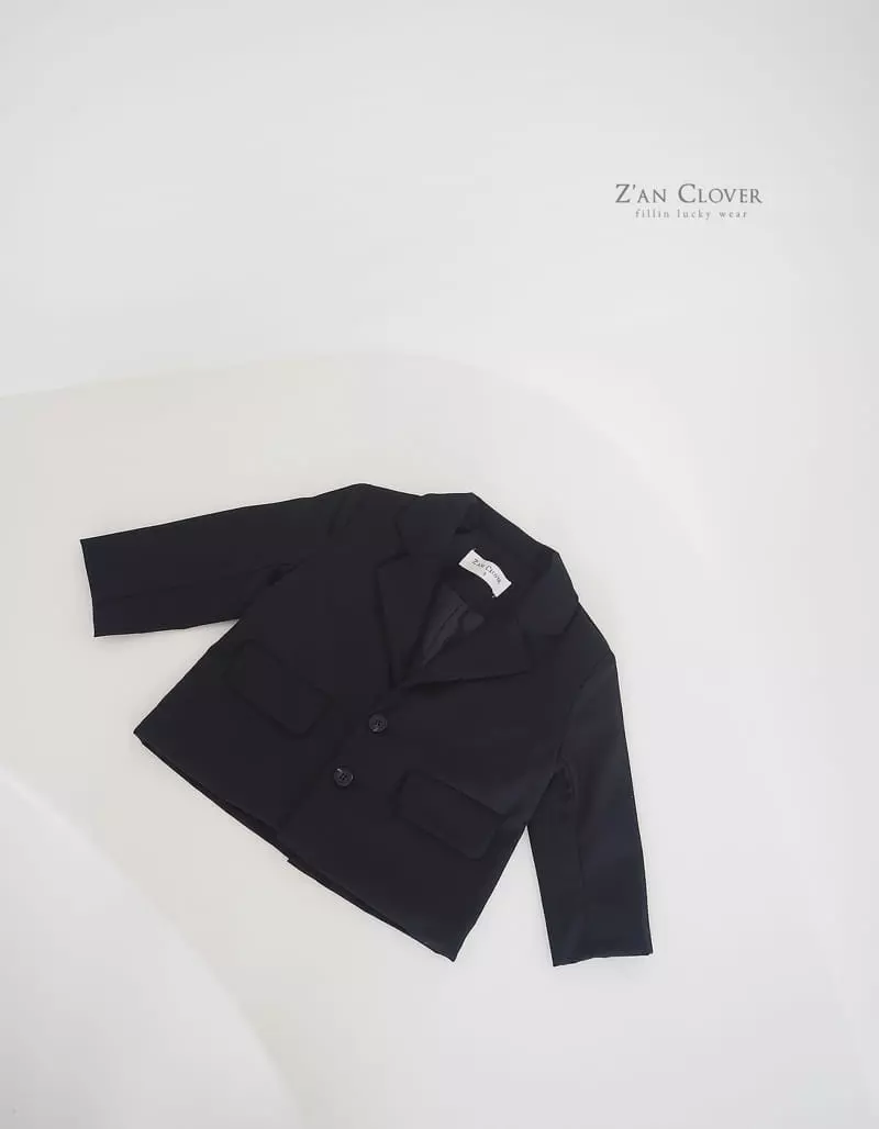 Zan Clover - Korean Children Fashion - #stylishchildhood - Simple Jacket - 8