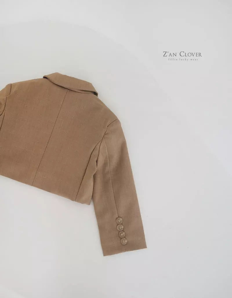 Zan Clover - Korean Children Fashion - #todddlerfashion - Embroidery Jacket - 7