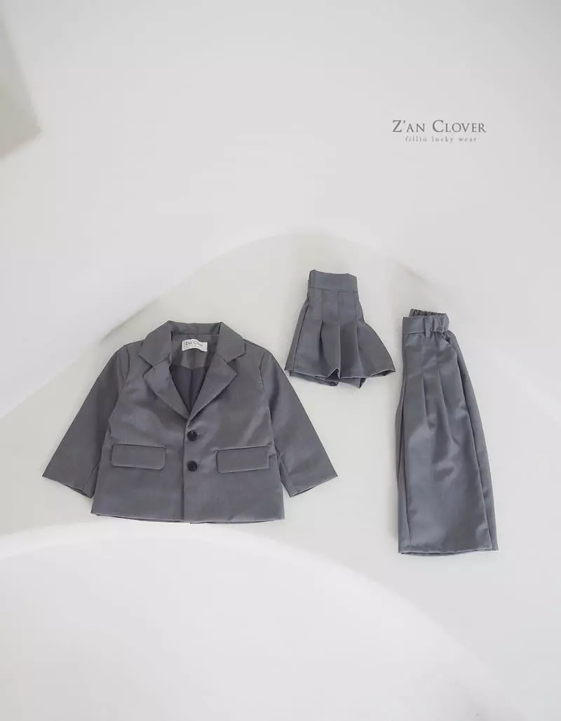 Zan Clover - Korean Children Fashion - #toddlerclothing - Simple Jacket - 7