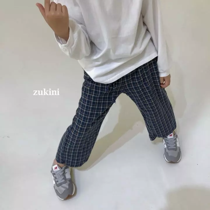 Zukini - Korean Children Fashion - #Kfashion4kids - Check Check Pants - 3