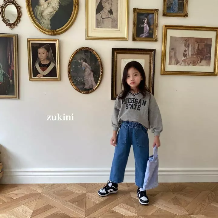 Zukini - Korean Children Fashion - #childofig - Stave Sweatshirt - 2