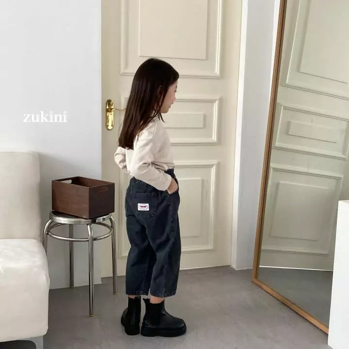 Zukini - Korean Children Fashion - #childrensboutique - Lettering Turtleneck Tee