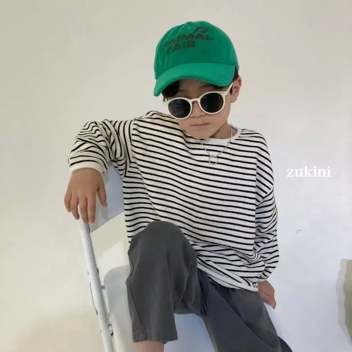 Zukini - Korean Children Fashion - #designkidswear - Pudding Piping Tee
