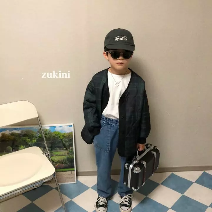 Zukini - Korean Children Fashion - #childrensboutique - Boy Quilting Jumper - 4