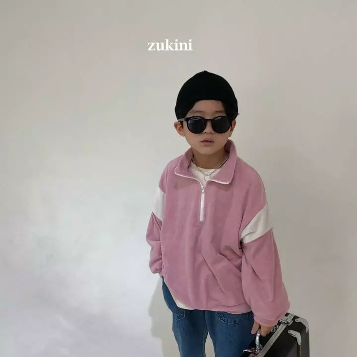 Zukini - Korean Children Fashion - #fashionkids - New York Terry Zip-up - 2