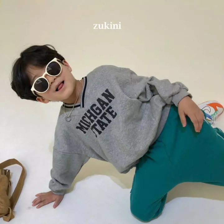 Zukini - Korean Children Fashion - #kidsshorts - Stave Sweatshirt - 8