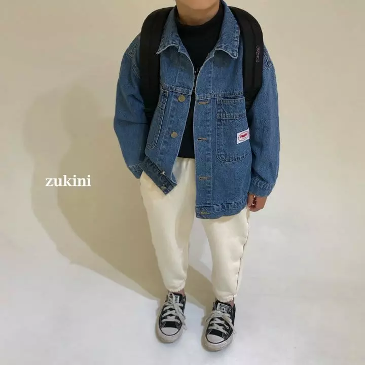 Zukini - Korean Children Fashion - #kidsstore - Unique  Denim Jacket - 12