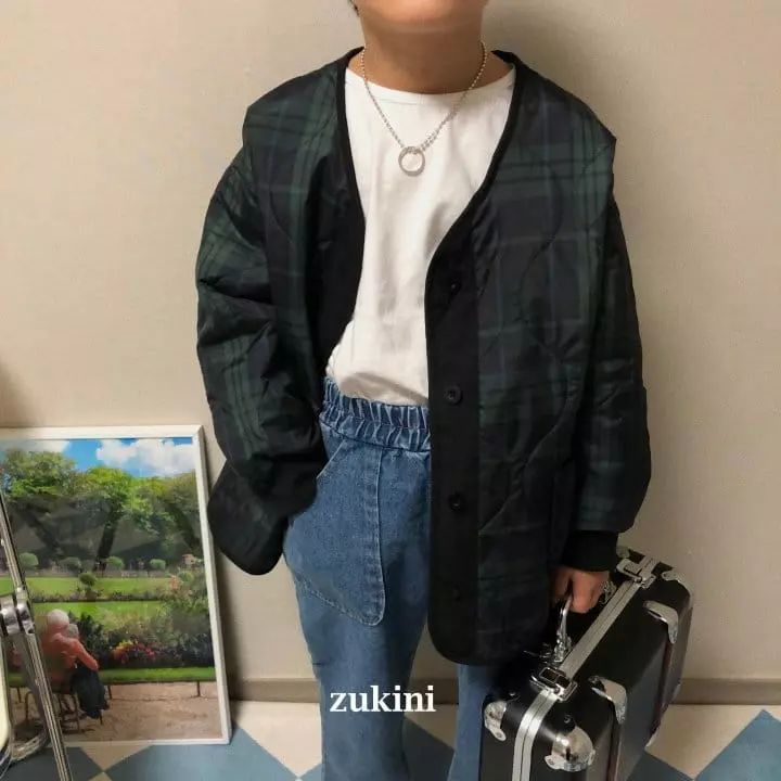 Zukini - Korean Children Fashion - #kidsstore - Boy Quilting Jumper - 8