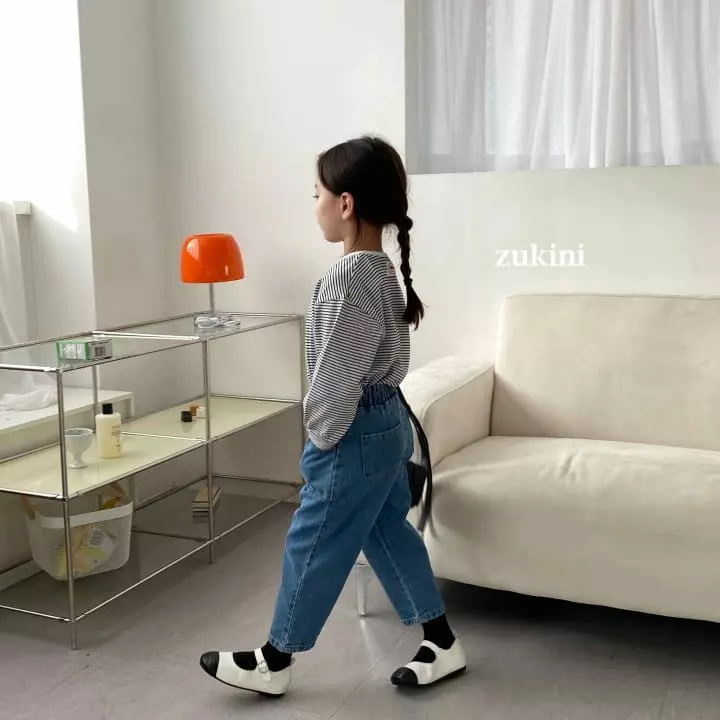 Zukini - Korean Children Fashion - #littlefashionista - Unique Jeans - 2