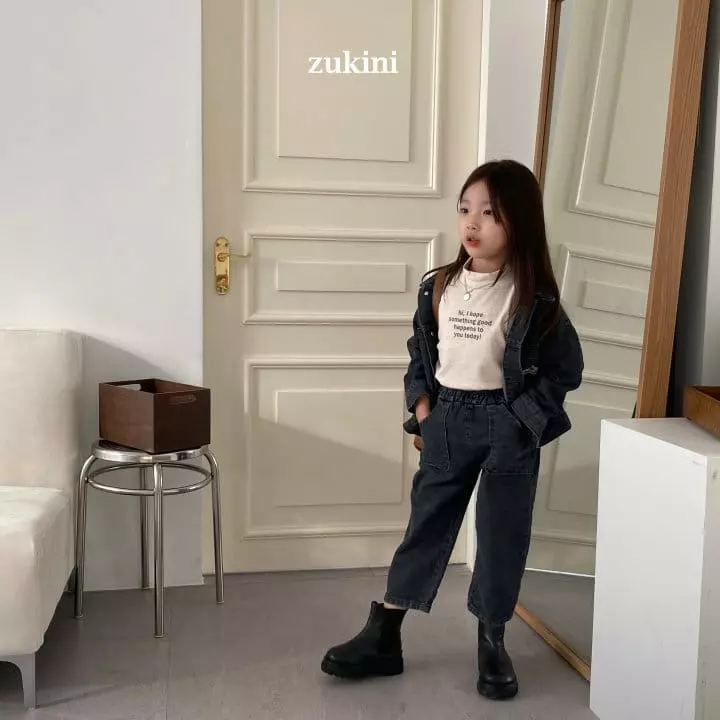 Zukini - Korean Children Fashion - #littlefashionista - Unique  Denim Jacket
