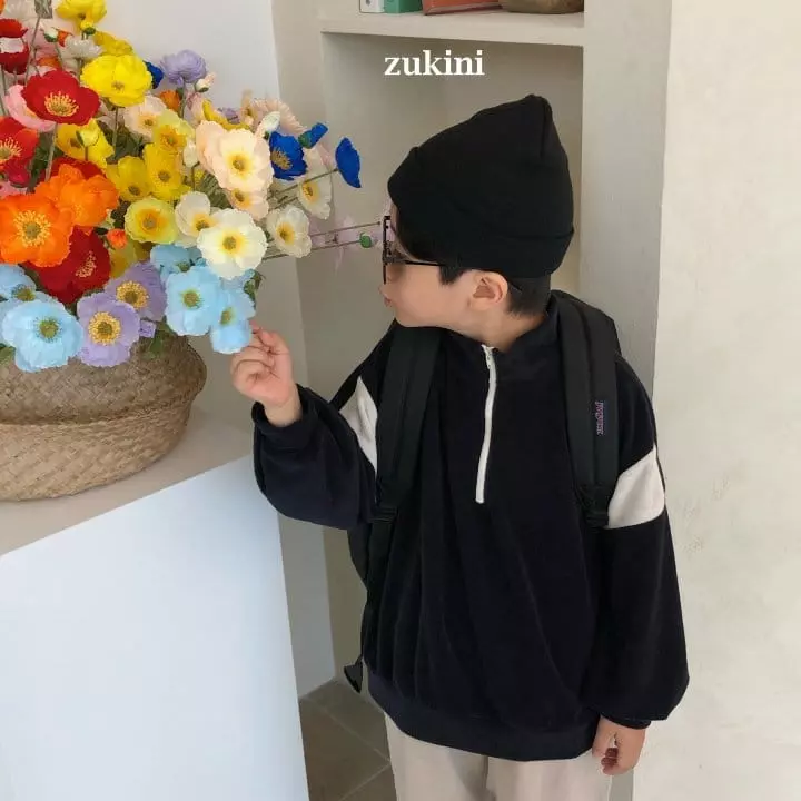Zukini - Korean Children Fashion - #littlefashionista - New York Terry Zip-up - 7