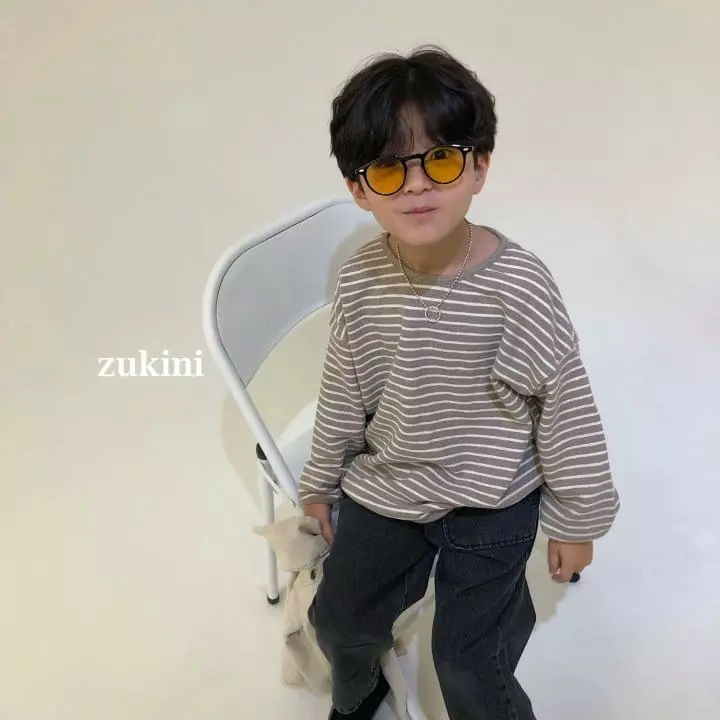Zukini - Korean Children Fashion - #magicofchildhood - Pudding Piping Tee - 9