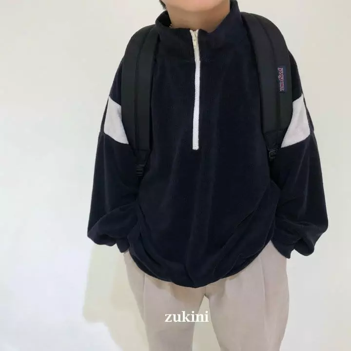 Zukini - Korean Children Fashion - #magicofchildhood - New York Terry Zip-up - 8